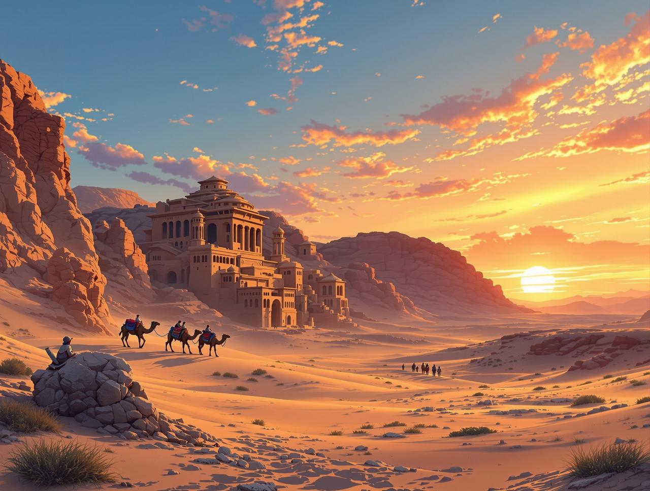 红果破解版入口与敦煌城市文旅合作 - 《丝路花雨·敦煌篇》